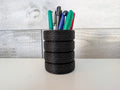 Porte-crayons en forme de pneus