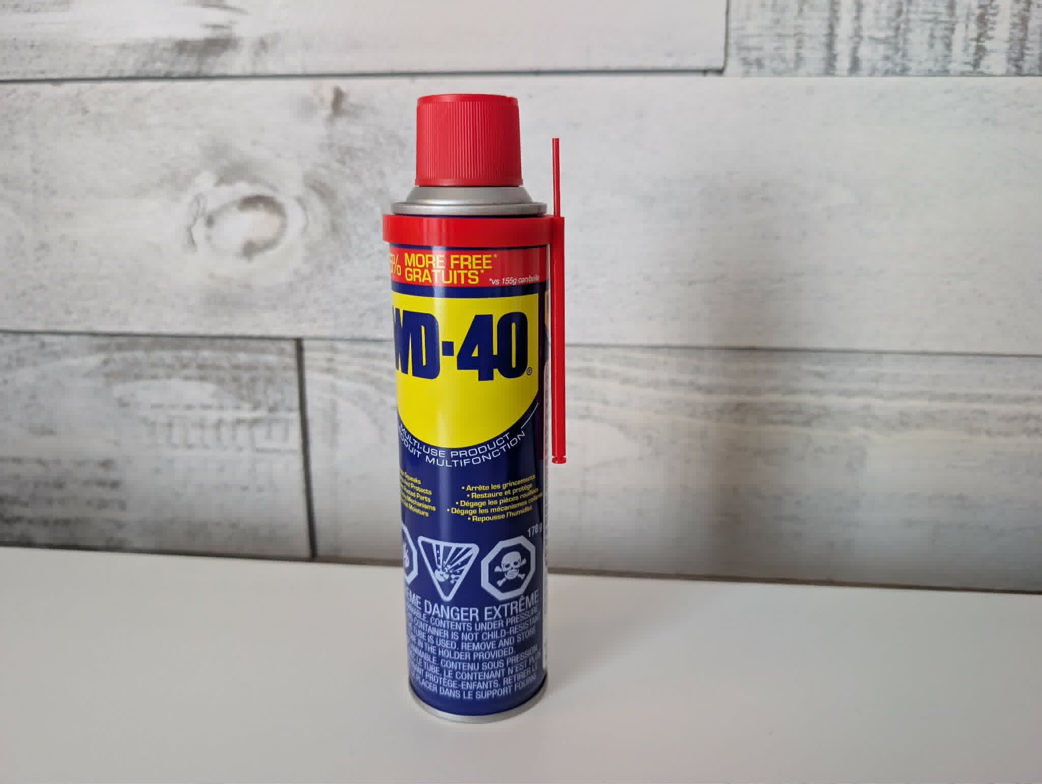 Support pour paille WD-40