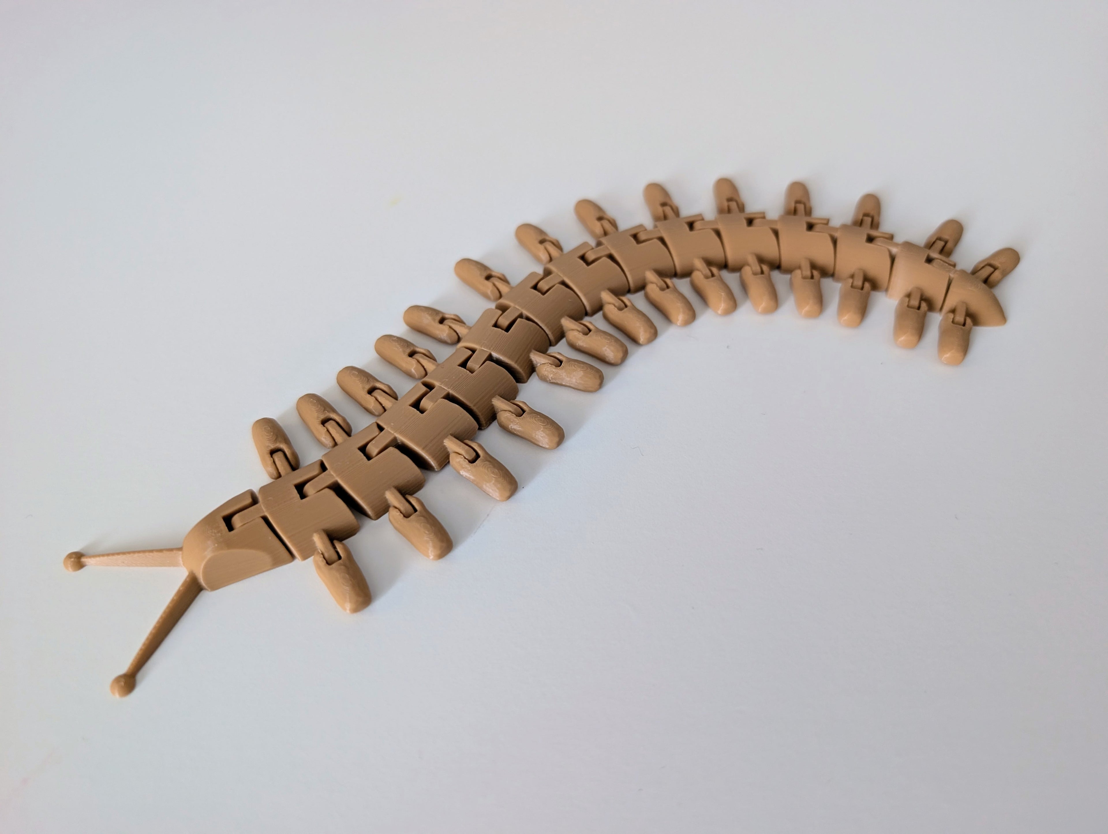Mille-pattes articulé